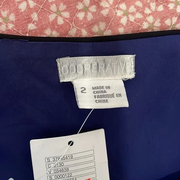 NWT Urban Outfitters Cooperative midi corset tie front spaghetti strap dress - Picture 8 of 8